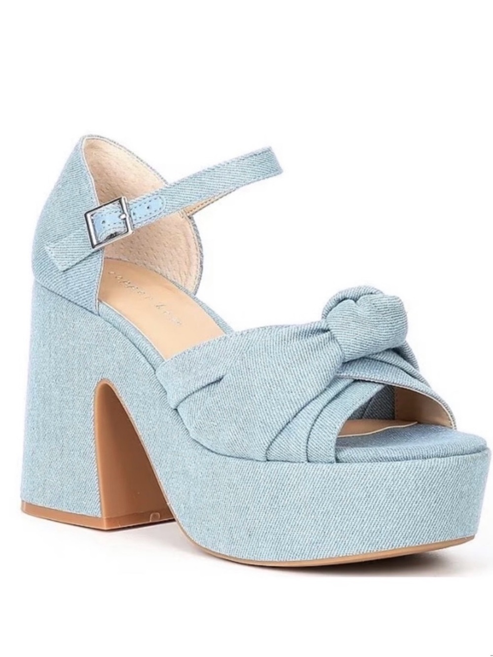 Copper Key Platform Sandal